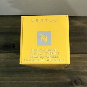 Nespresso Vertuo SUNNY ALMOND VANILLA Limited Edition‎ 1 Sleeve (READ)